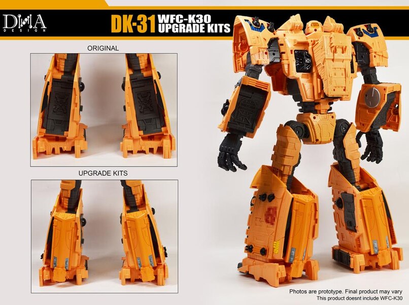 DNA Design DK 31 Transformers Kingdom Autobot Ark Upgrade Kit  (2 of 6)